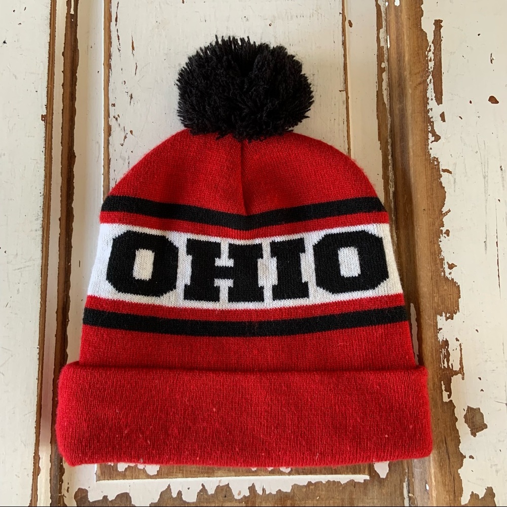 Ohio winter tassel hat